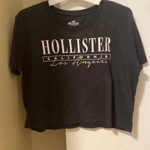 Dark grey hollister tee